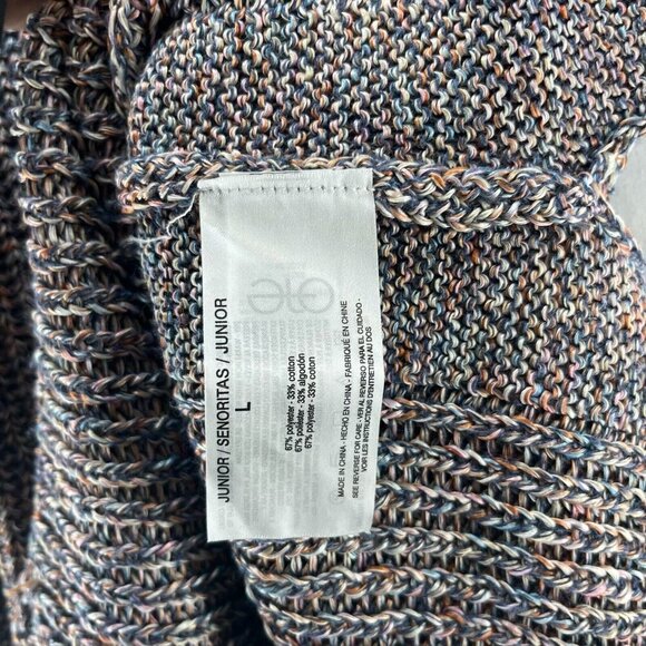 Ella Moss Sweater Tank Womens L Marge Ribbed Knit Sleeveless Pullover Multicolor - Picture 6 of 8